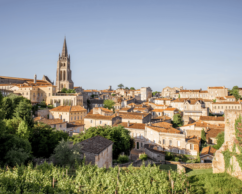 From Bordeaux: Saint-Émilion Half-Day Tour with Wine Tasting - Leaving Bordeaux in a nine-seater van