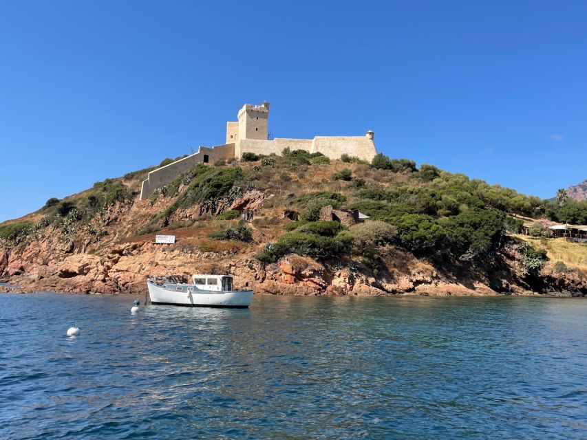 From Cargèse: Scandola Day Tour & Girolata Lunch Stop - Omigna Tower and the first coastal views