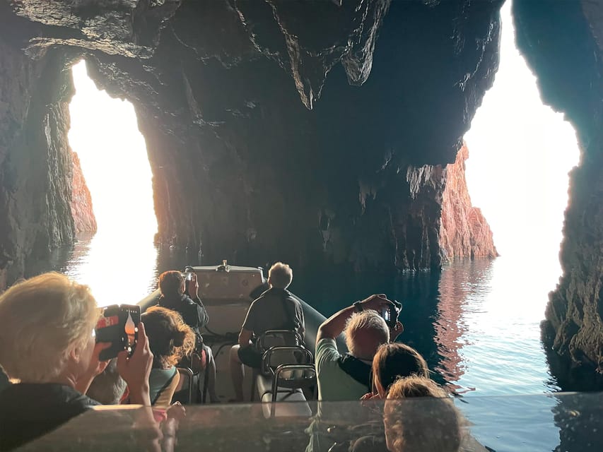 From Cargèse : The Calanques of Piana - The natural-pool pause and complimentary drink
