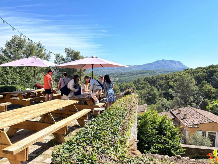 From Marseille: Aix en Provence Wine and Cheese Tour - The morning drive into Sainte-Victoire country