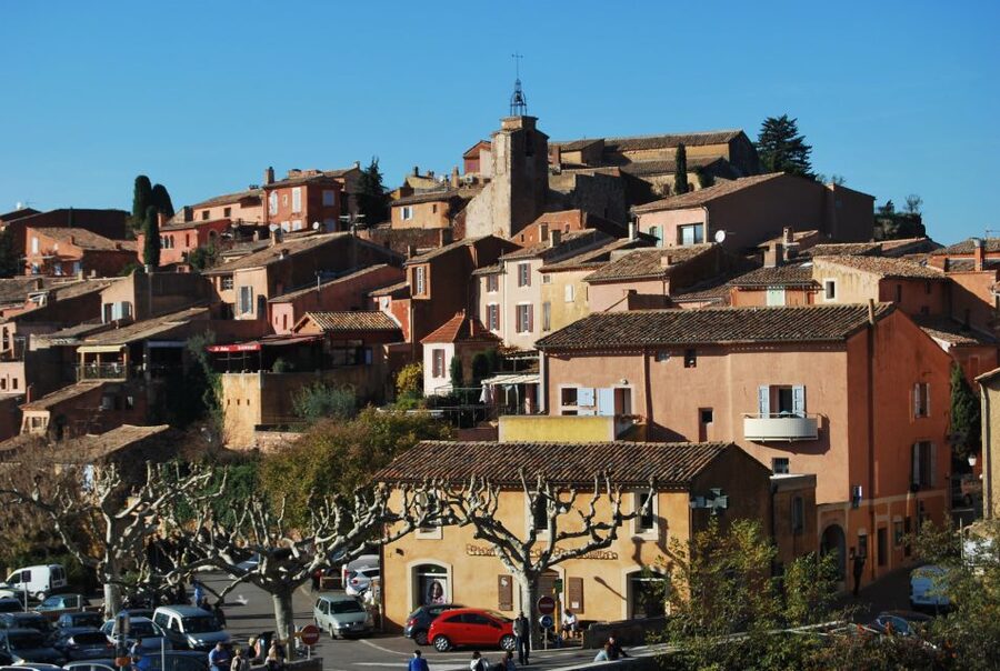 From Marseille Cruise Port: Luberon Villages - Roussillon: Ochre Colors and the Longest Stop