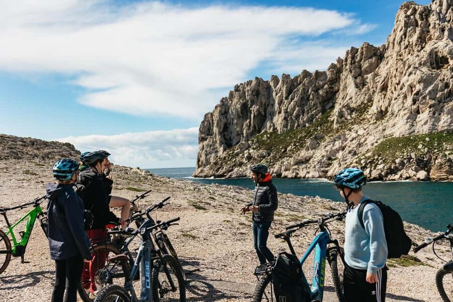 From Marseille: Guided E-Bike Tour to Calanque de Sormiou - Riding into Calanques National Park