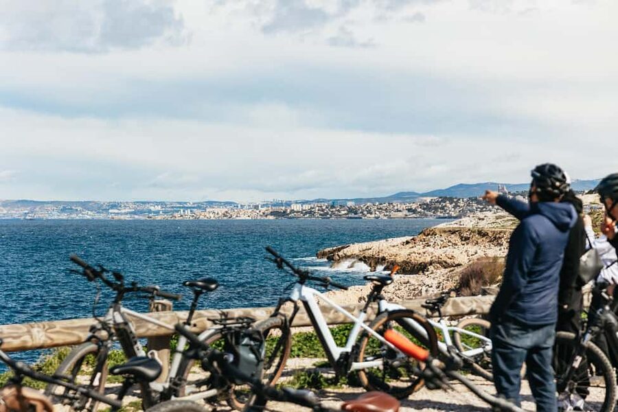 From Marseille: Guided E-Bike Tour to Calanque de Sormiou - Calanque de Sormiou and the beach stop