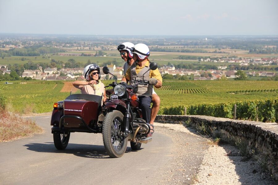 From Meursault: Private Sidecar Tour & Vineyard Wine Tasting - Meeting at the church in Meursault