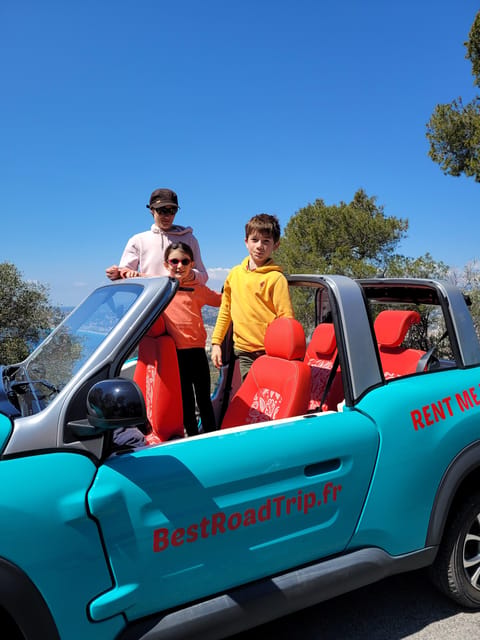 From Nice: Drive a convertible along the coast and visit Èze - The Èze Exotic Garden and the best sea views
