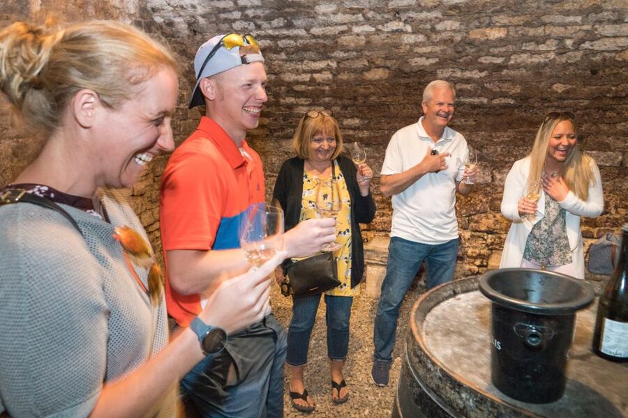 From Paris: Burgundy Region Winery Tour with Tastings - Finishing underground with Crémant at Les Caves Bailly Lapierre