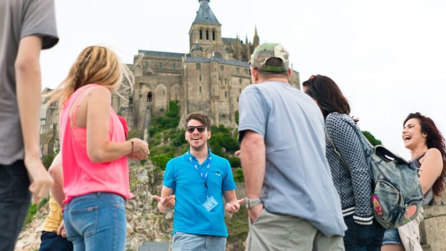 From Paris: Small-Group Mont St Michel Tour & Cider Tasting - Inside the Benedictine abbey
