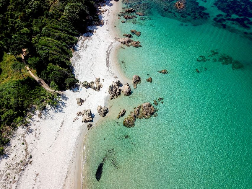 From Porticcio: Speedboat Tour to Cupabia Beach with Stops - The captain’s aperitif on open water