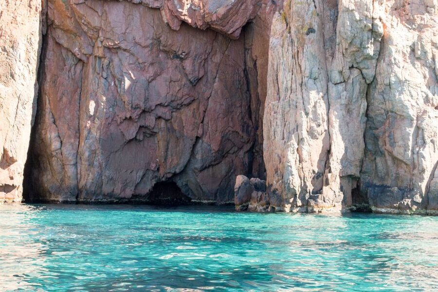 From Porto: Boat tour to the Calanches of Piana & Capo Rosso - Ficajola Beach, the first coastal surprise
