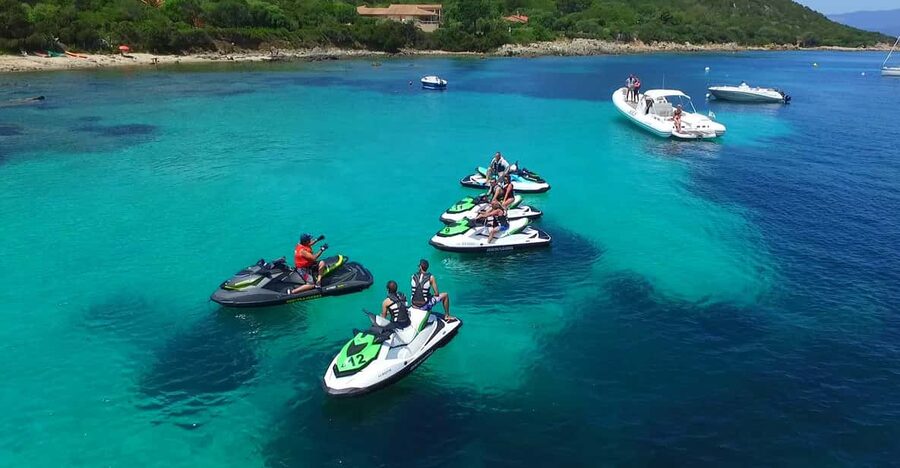 From Propriano: Gulf of Valinco Jetski Tour - 1h - Three 20-minute stretches on the Gulf