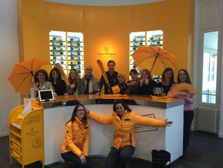 From Reims: Day Trip to Veuve Clicquot Family Grower & Lunch - Key points at a glance