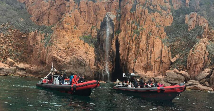 From Sagone/Cargèse: Piana, Scandola, Girolata Boat Tour - The Gulf of Porto and the Calanques de Piana