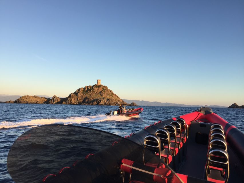 From Sagone/Cargèse: Piana, Scandola, Girolata Boat Tour - Capo Rosso brings the swimming break