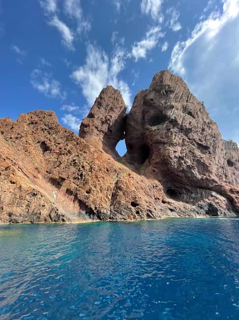 From Sagone/Cargèse: Piana, Scandola, Girolata Boat Tour - Starting from Sagone or Cargèse