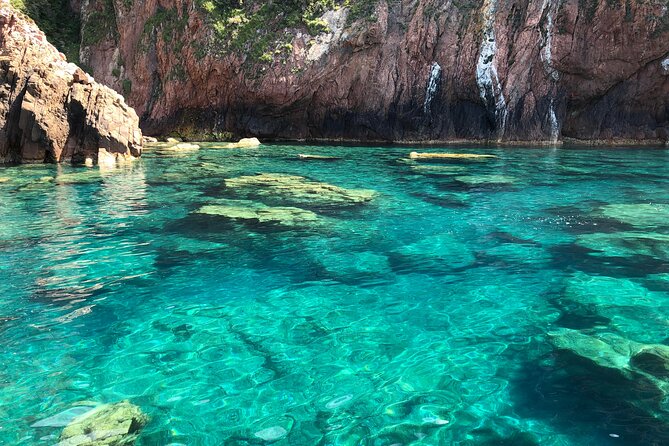 From Sagone/Cargèse: Scandola Calanques Piana Girolata Swimming - Girolata, a Two-Hour Pause in a Boat-Only Village