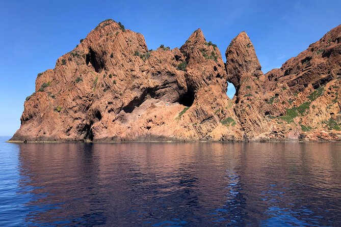 From Sagone/Cargèse: Scandola Calanques Piana Girolata Swimming - Capo Rosso Gives You Time in the Water