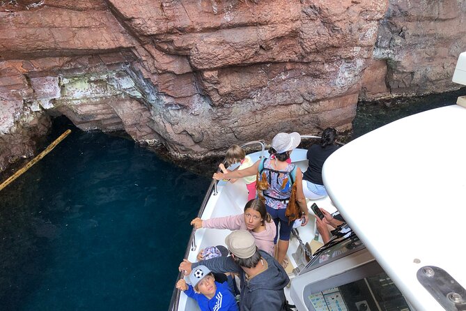 From Sagone/Cargèse: Scandola Calanques Piana Girolata Swimming - What the Boat Is Like for Seven Hours