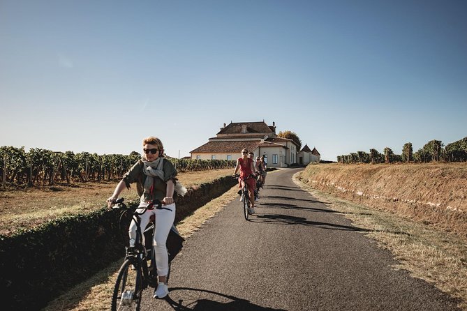 From Saint-Emilion : Electric Bike Day Tour with Wine Tastings and Picnic Lunch - Starting at Rustic Vines at 10:30 am