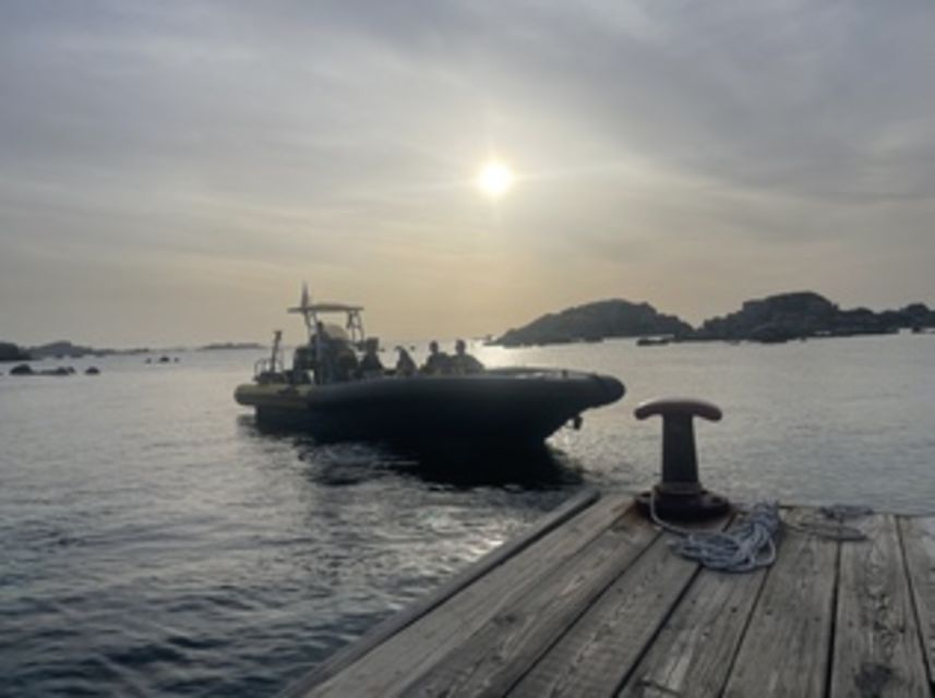 From Santa Giulia SUNSET Cruise & Apéritif - The route toward the Cerbicales area