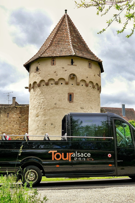From Strasbourg: Medieval Villages & Wine Tasting Day Trip - Tasting with a local Alsace winemaker