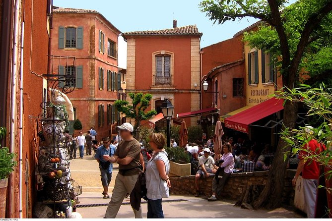 Full Day Best of Provence Tour from Avignon - Roussillon brings red walls and ochre country