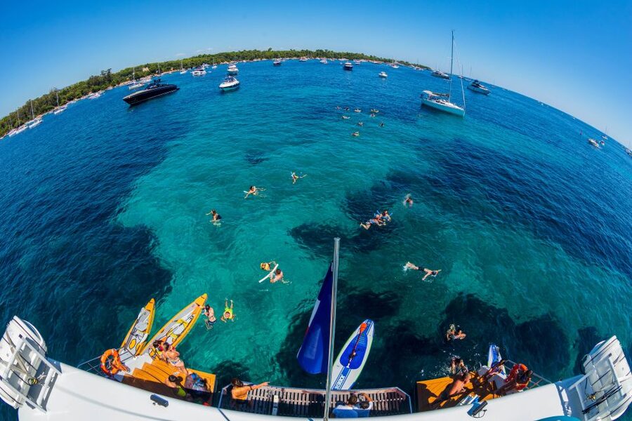 Full-Day Catamaran Cruise Departing from Cannes - Lunch at 1:00 PM on the catamaran