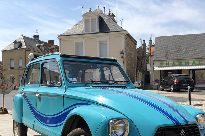 Guided Tour in an Old Convertible Car on the Côte de Nacre - Five things that make this Côte de Nacre tour different