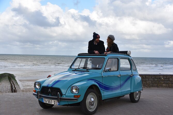 Guided Tour in an Old Convertible Car on the Côte de Nacre - Starting beside Saint-Samson Church in Ouistreham