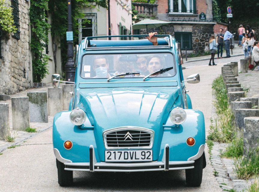 Guided Tour of Paris in Classic Convertible - Montmartre brings the best mix of views and atmosphere
