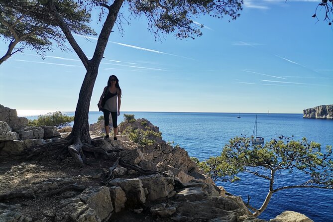 Hiking in the Calanques National park from Marseille - The first views over the Calanques