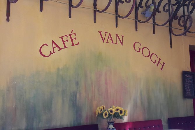 In the footsteps of Van Gogh in Provence from Avignon - Place du Forum and the Café La Nuit setting