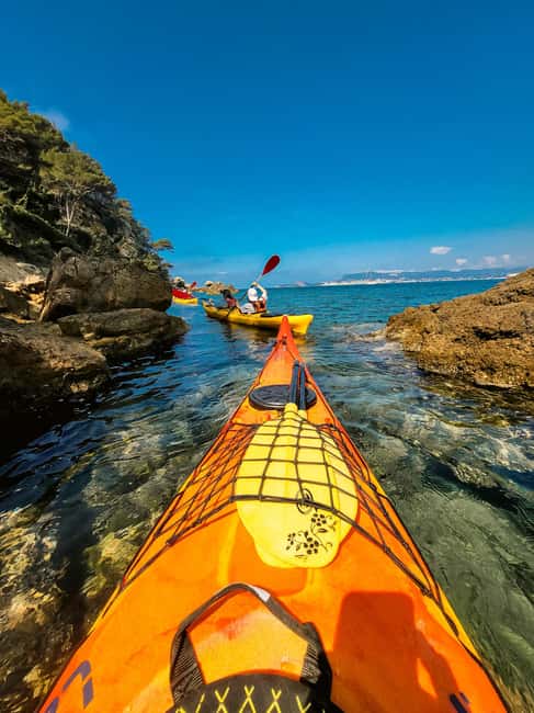 La Ciotat: Calanques National Park Guided Kayak Tour - Île Verte, the calm centerpiece of the route