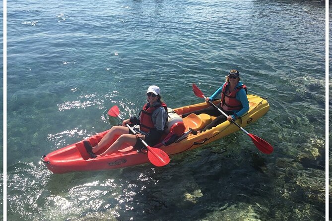 La Ciotat Private Kayak Rental in the Calanques National Park - Reaching Ile Verte by kayak