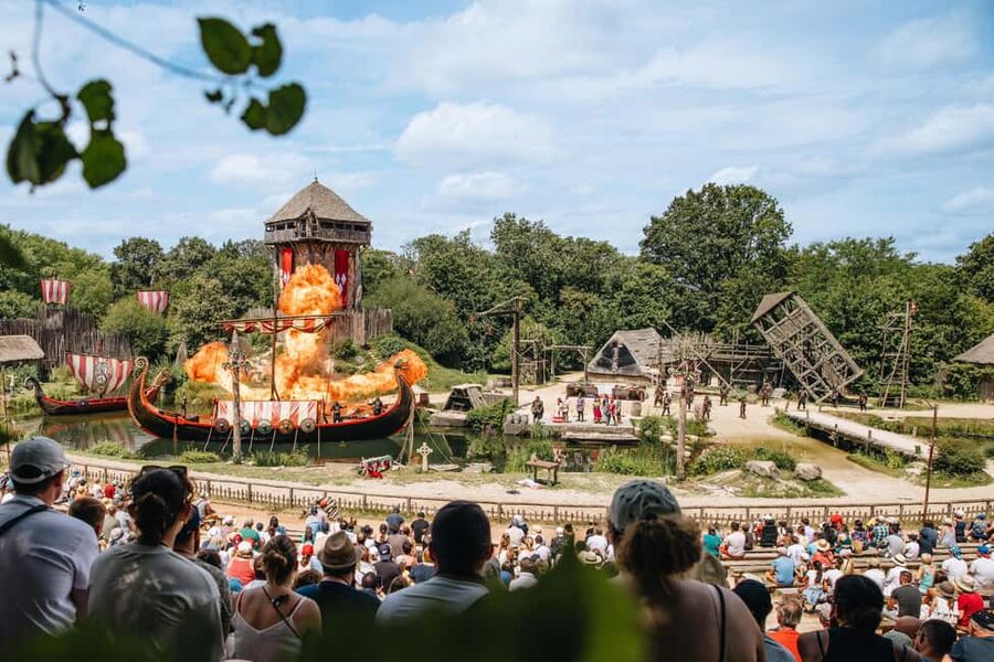 Les Epesses: Puy du Fou Theme Park 1-Day Entry Ticket - The Gallo-Roman Stadium and gladiator drama