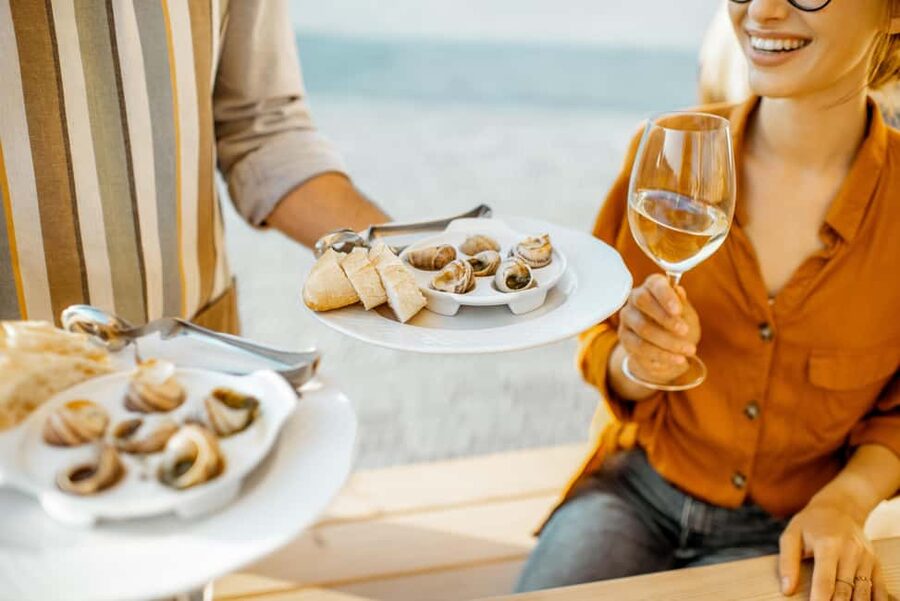 Les Marais: French Tastes and Drinks Private Foodie Tour - Le Sancerre and the first French tasting