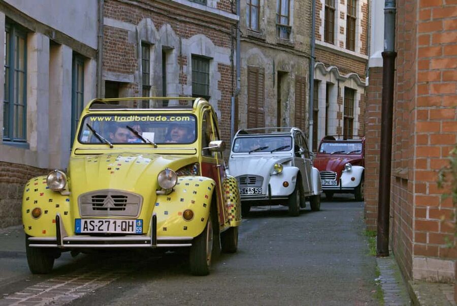 Lille Driving Tour by Convertible Citroen 2CV - Why a 2CV works so well in Lille