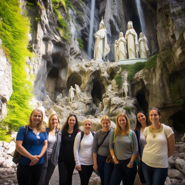 Lourdes: Sanctuary Guided Walking Tour - Seeing the Rosary Basilica and the Crypt