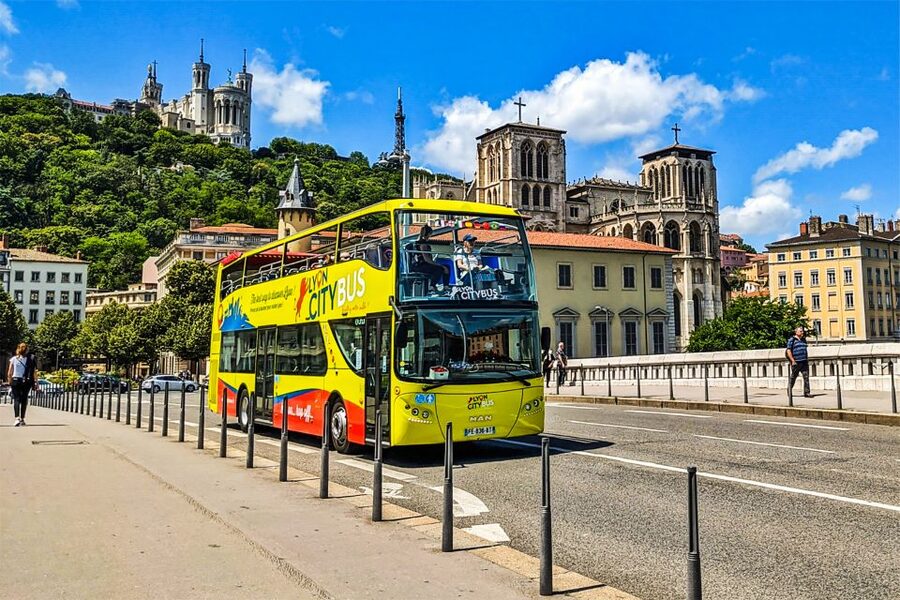 Lyon City Hop-on Hop-off Sightseeing Bus Tour - Starting at Place Bellecour in the city center