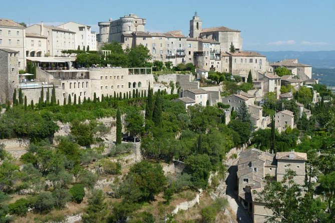 Market & Perched Villages of the Luberon Day Trip from Marseille - Roussillon and the red ochre country