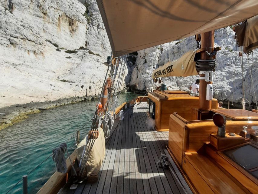 Marseille: Calanques Sailing Day Trip with Lunch and Wine - Lunch prepared by the onboard chef
