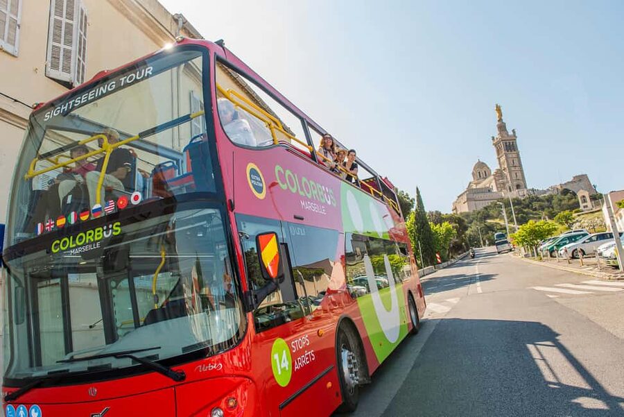 Marseille: City Sightseeing Hop-On Hop-Off Bus Tour - Notre-Dame de la Garde and the city’s best view