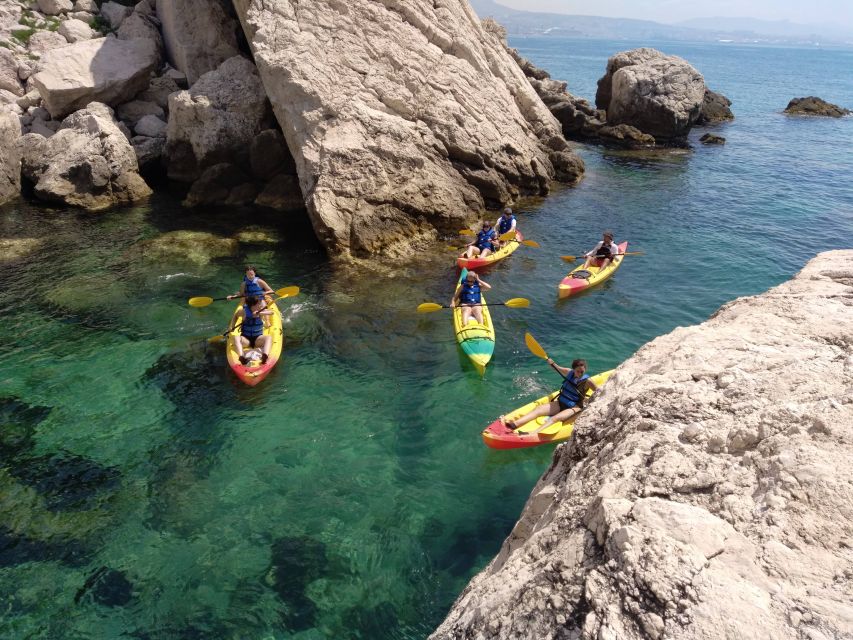Marseille: Côte Bleue Calanques Half-Day Kayak Tour - Starting at Port de la Lave in Marseille