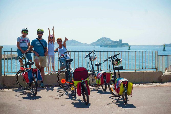 Marseille Grand E-Bike Tour : "le tour du Fada" - Abbey of Saint-Victor and the coastal road
