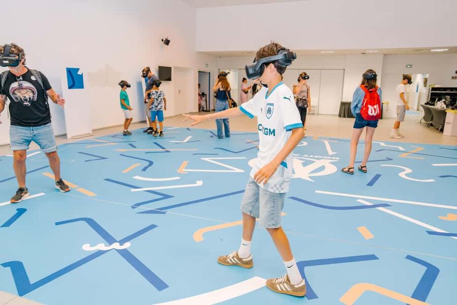 Marseille: OM Stadium Tour at the Orange Velodrome - Walking Through the OM Changing Rooms