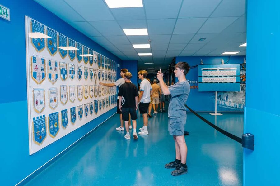Marseille: OM Stadium Tour at the Orange Velodrome - The Trophy Room and OM’s European Prize