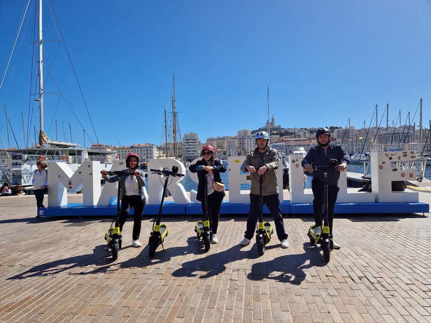 Marseille: Self-Guided Smartphone Tour by E-Scooter - Riding through the Panier district