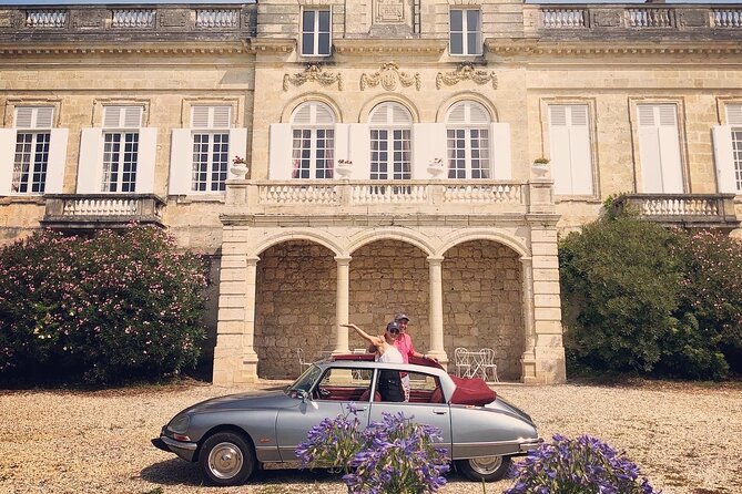 Médoc luxury wine tour aboard a Citroën DS Limousine Convertible - Pauillac and the famous Rothschild names