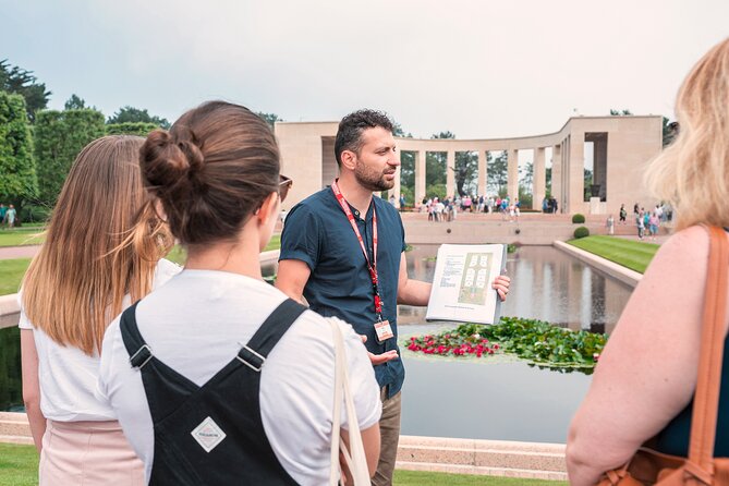 Mémorial de Caen Museum Admission and Guided Tour of D-Day Sites - The Normandy American Cemetery at Colleville-sur-Mer