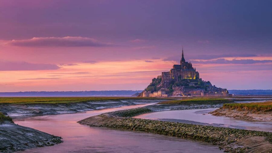 Mont Saint-Michel Small-Group Day Trip from Paris with Abbey Ticket - Four hours through Normandy by minivan