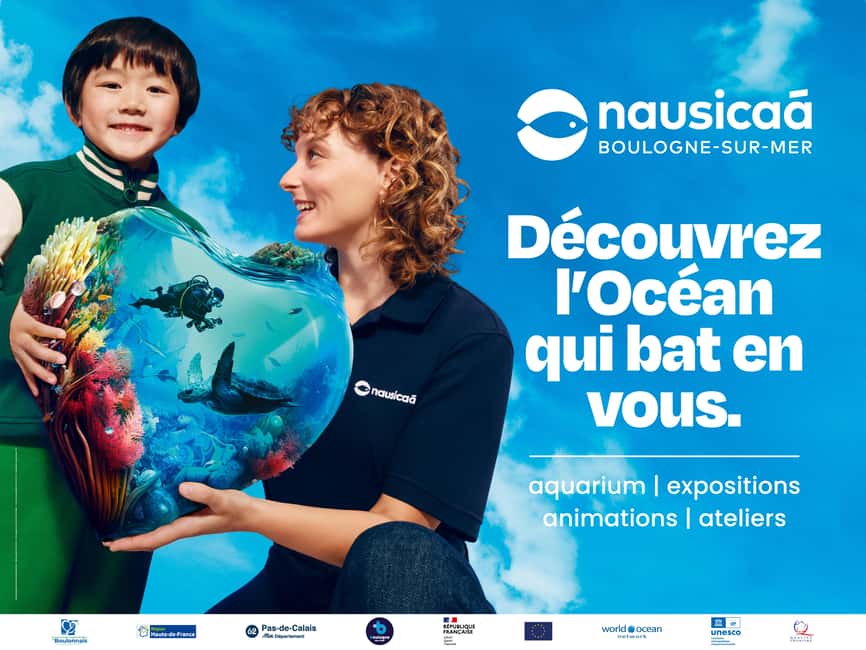 Nausicaá National Sea Center: Full-Day Entry Ticket - Following the three main exhibitions
